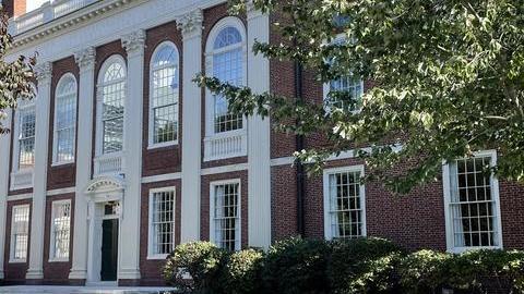 Paine Hall in the Summer